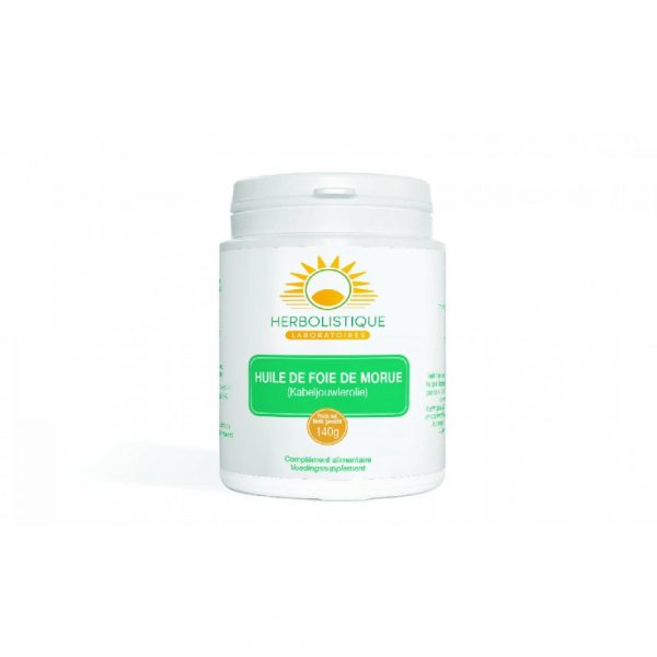 Gélules D'huile De Foie De Morue 500 Mg Everest Nutrition - 100 Softgels - Soutien Immunitaire