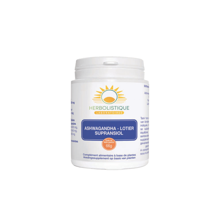 ASHWAGANDHA-LOTIER (Supransiol) - Laboratoires Herbolistique