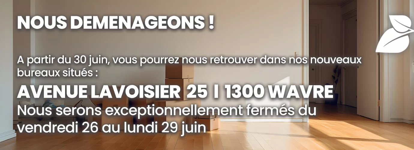 Nous déménageons