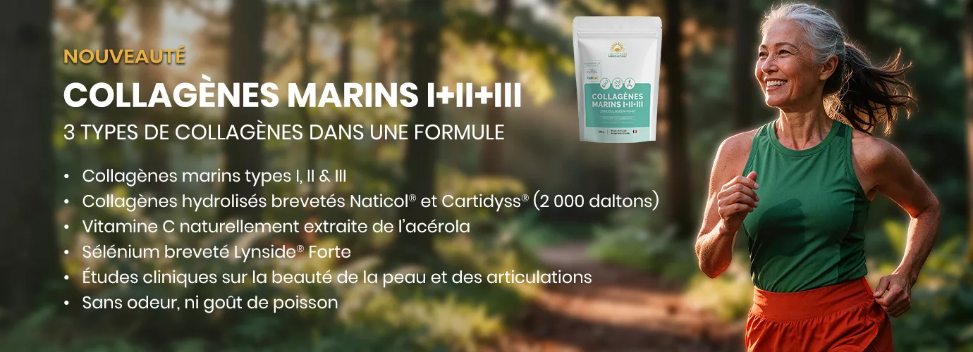 Collagènes marins I+II+III